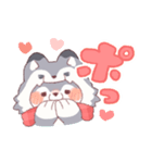 【冬】オオカミ！着ぐるみ動物（個別スタンプ：36）