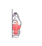 【冬】オオカミ！着ぐるみ動物（個別スタンプ：39）