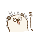 はやくうごくパグだよ。（個別スタンプ：18）
