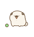 はやくうごくパグだよ。（個別スタンプ：19）