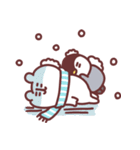 ゆるくま95 冬！（個別スタンプ：19）