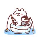 ゆるくま95 冬！（個別スタンプ：35）