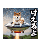 山梨甲州弁☆柴犬（個別スタンプ：22）