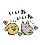 シュッとしたイヌ ♡犬の日2025♡（個別スタンプ：8）