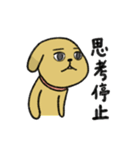 シュッとしたイヌ ♡犬の日2025♡（個別スタンプ：17）