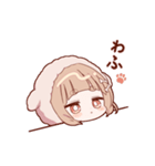 ゆるねこ女子スタンプ（わんこver）（個別スタンプ：5）
