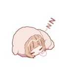 ゆるねこ女子スタンプ（わんこver）（個別スタンプ：7）