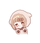 ゆるねこ女子スタンプ（わんこver）（個別スタンプ：16）