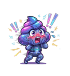 サイバーパンクぷぅ — デフォルメで大暴れ（個別スタンプ：15）