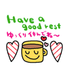 (nenerin日常会話スタンプ007英語気遣い)（個別スタンプ：12）