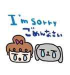 (nenerin日常会話スタンプ007英語気遣い)（個別スタンプ：25）