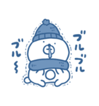 くまさん。（青いです）（個別スタンプ：29）