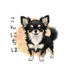 いつでも使える♡チワワの日常（個別スタンプ：2）