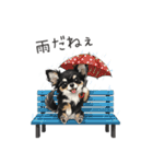 いつでも使える♡チワワの日常（個別スタンプ：22）