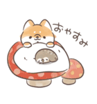 ほんわかしばいぬと森の仲間たち（個別スタンプ：7）