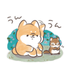 ほんわかしばいぬと森の仲間たち（個別スタンプ：15）