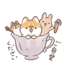 ほんわかしばいぬと森の仲間たち（個別スタンプ：38）