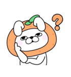 うさぎ＆くま100％  冬の日常（個別スタンプ：27）