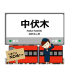 高岡線in富山の毎日使う電車（個別スタンプ：17）