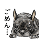 意外と使えるリアル犬の熱い愛（個別スタンプ：22）