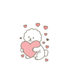 犬の日 ビションフリーゼ（個別スタンプ：36）