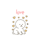 犬の日 ビションフリーゼ（個別スタンプ：37）