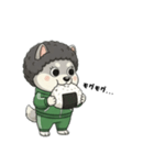 シバニーズのモジャ（個別スタンプ：1）