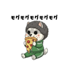 シバニーズのモジャ（個別スタンプ：7）