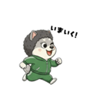 シバニーズのモジャ（個別スタンプ：13）