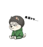 シバニーズのモジャ（個別スタンプ：25）