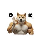 動く犬マッチョ☆（個別スタンプ：2）