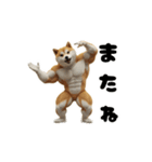 動く犬マッチョ☆（個別スタンプ：16）