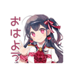 汗だくアイドルちゃん★キラキラ（個別スタンプ：2）