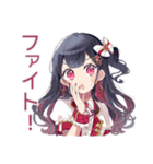 汗だくアイドルちゃん★キラキラ（個別スタンプ：30）