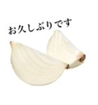 【敬語】 国産玉ねぎ（個別スタンプ：12）