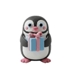 ヒゲペンギンたちの愉快な日常スタンプ（個別スタンプ：15）