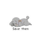 犬の日特集✧世界中のわんちゃんに幸せを♡（個別スタンプ：12）