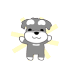 かわいいシュナ犬なんとなく動く3（個別スタンプ：1）