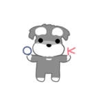 かわいいシュナ犬なんとなく動く3（個別スタンプ：11）