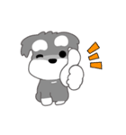 かわいいシュナ犬なんとなく動く3（個別スタンプ：12）