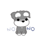 かわいいシュナ犬なんとなく動く3（個別スタンプ：17）