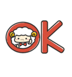 モコモコしつじ（個別スタンプ：4）