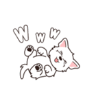 やさしいウエスティ『デカ文字・敬語』（個別スタンプ：20）