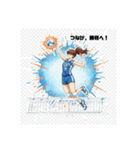 輝け！スポーツガールズ☆スタンプ（個別スタンプ：4）