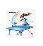 輝け！スポーツガールズ☆スタンプ（個別スタンプ：6）