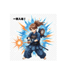 輝け！スポーツガールズ☆スタンプ（個別スタンプ：8）