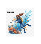 輝け！スポーツガールズ☆スタンプ（個別スタンプ：15）