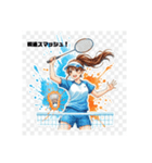 輝け！スポーツガールズ☆スタンプ（個別スタンプ：19）