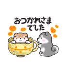 たれ耳柴犬♡お返事・挨拶スタンプ（個別スタンプ：15）