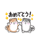 たれ耳柴犬♡お返事・挨拶スタンプ（個別スタンプ：25）